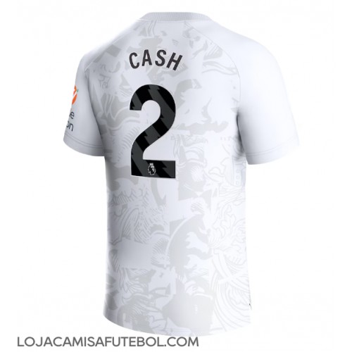 Camisa de Futebol Aston Villa Matty Cash #2 Equipamento Secundário 2023-24 Manga Curta